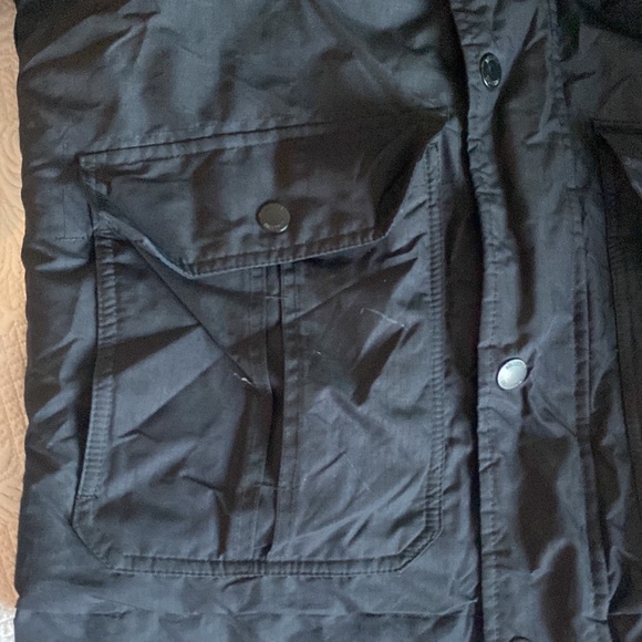 Coastal Hollister Men’s Parka Size Medium Sherpa inside - Picture 2 of 9